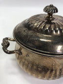 Sheridan silverplate bowl with lid