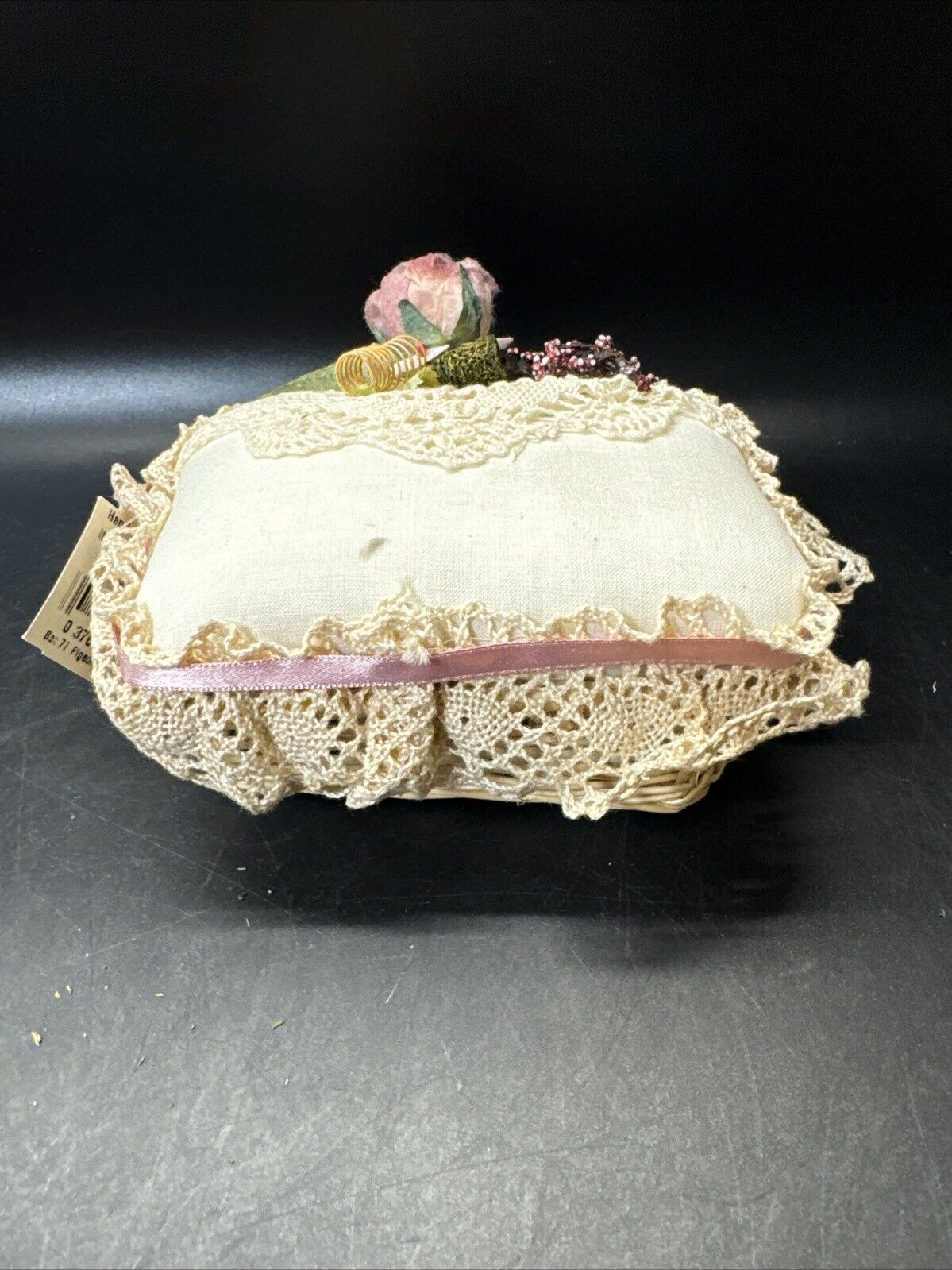 Vintage Handmade Trinket Box/ Lot Of 2