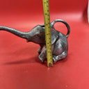 Vintage Silver Elephant Blow Mold Watering Can  1994