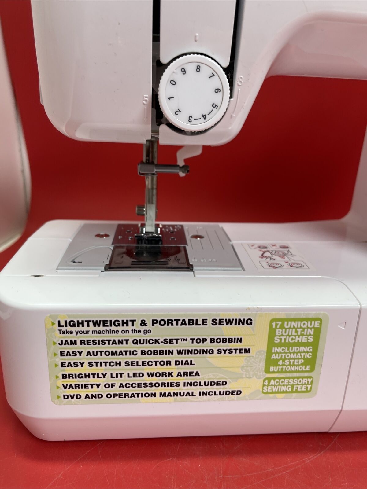 Brother SM1704 17 Stitch Sewing Machine,without Cord