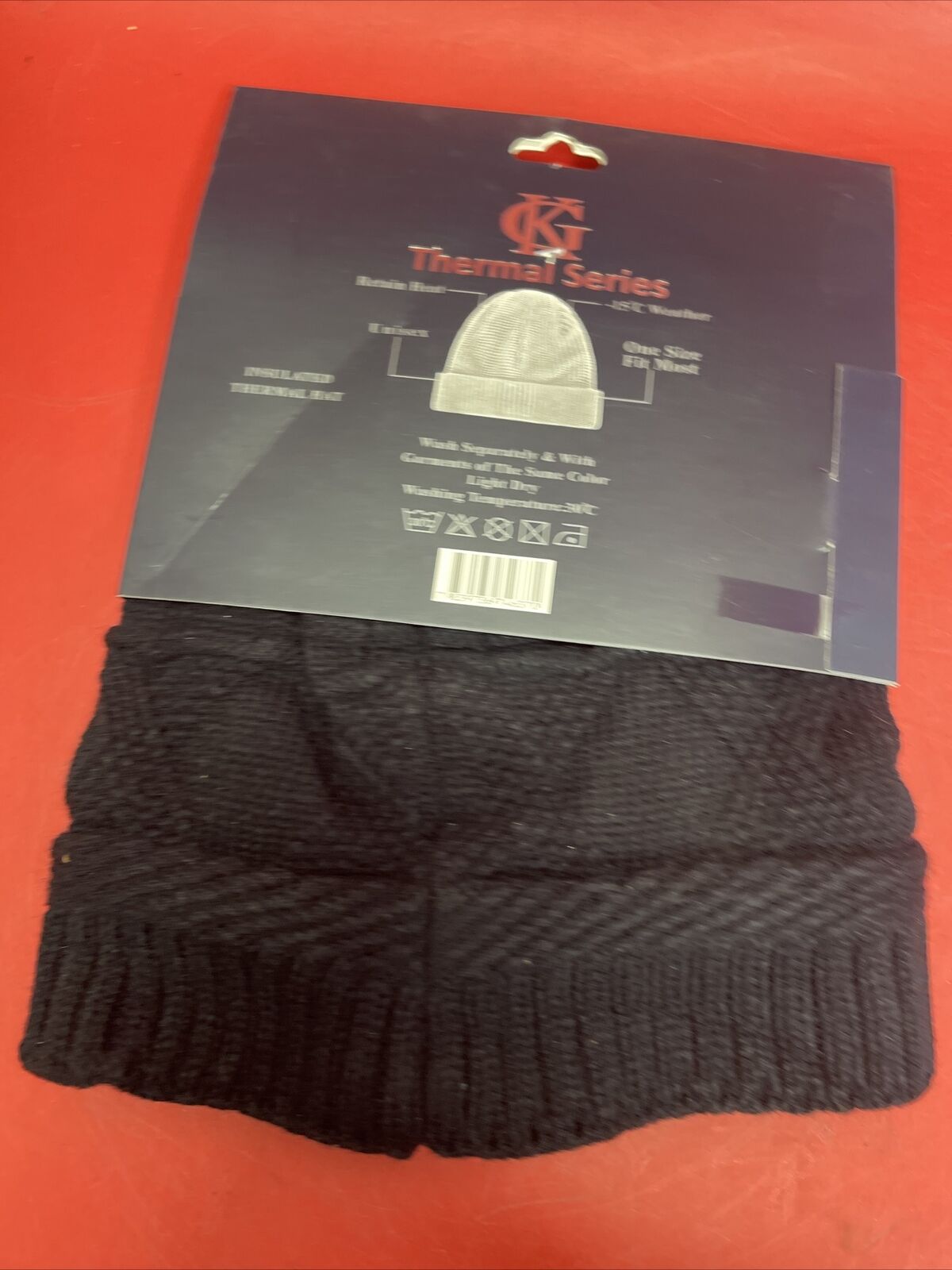 GK Thermal Series Insulated Thermal Hat Black & Grey
