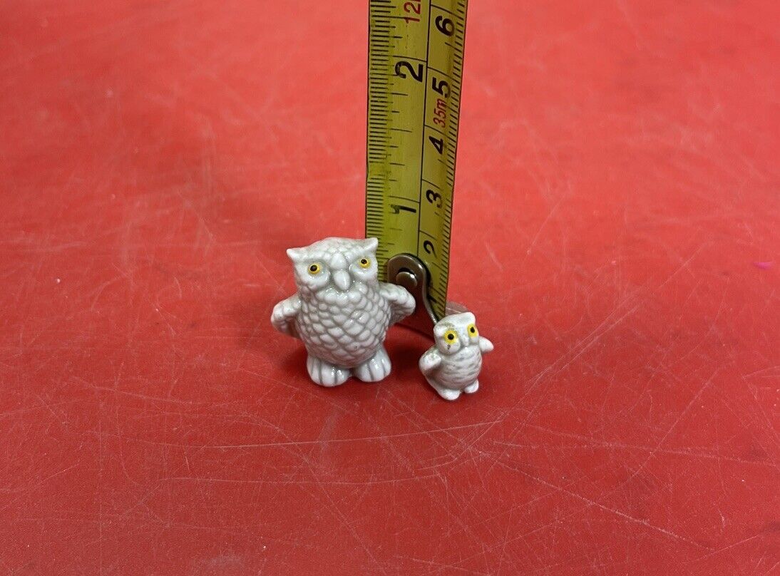 Lot of 9 Mini Owls