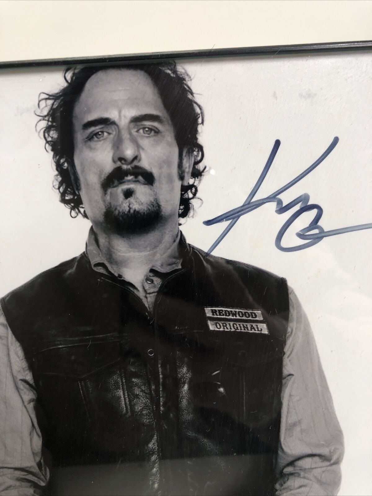 KIM COATES signed Autograph  "SONS OF ANARCHY" in Person Framed