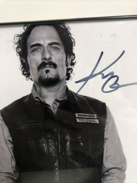 KIM COATES signed Autograph  "SONS OF ANARCHY" in Person Framed