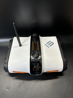 Brookstone Design USA App Controlled Wireless Camera Rover - Untested