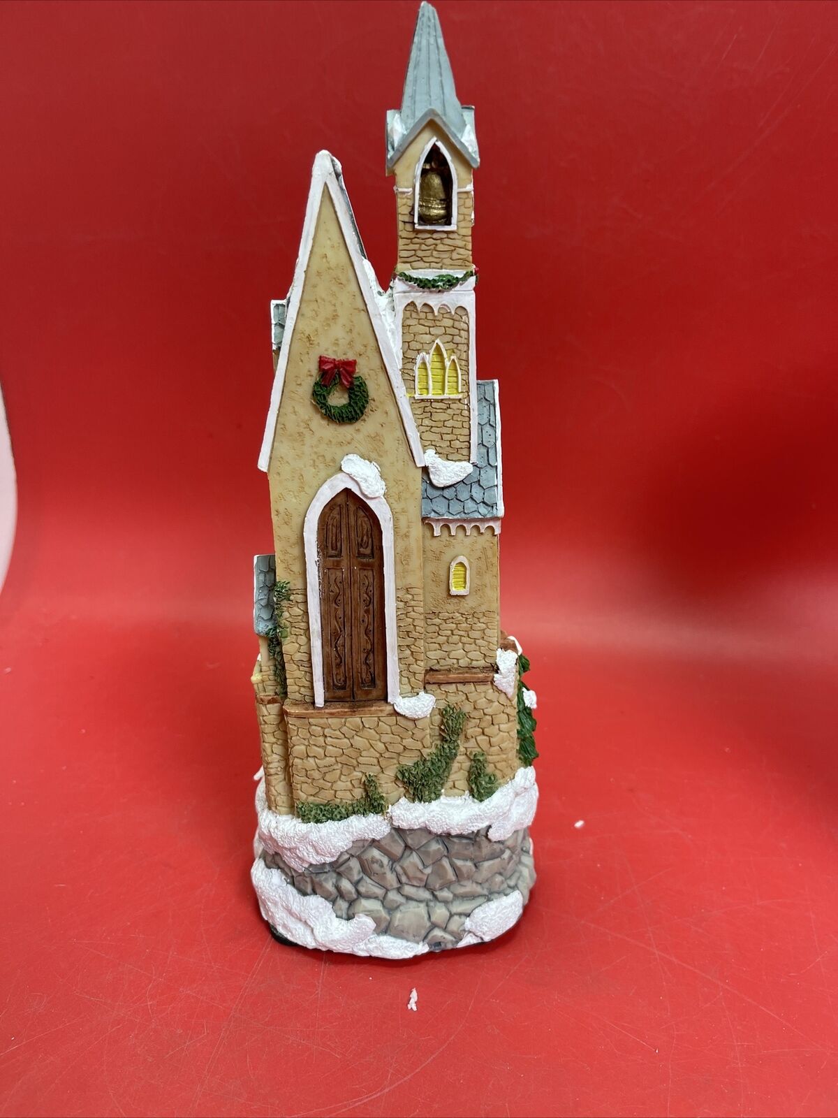 Christmas Church musical & lights new orig box vintage Set 2