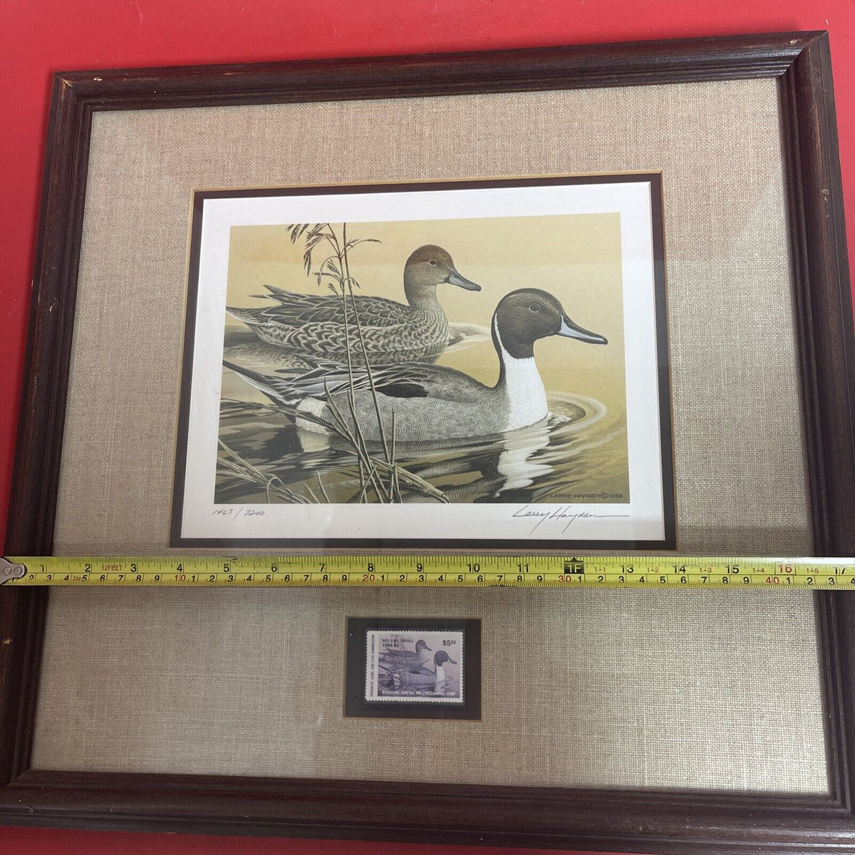 1984 Larry Hayden Arkansas Duck Print