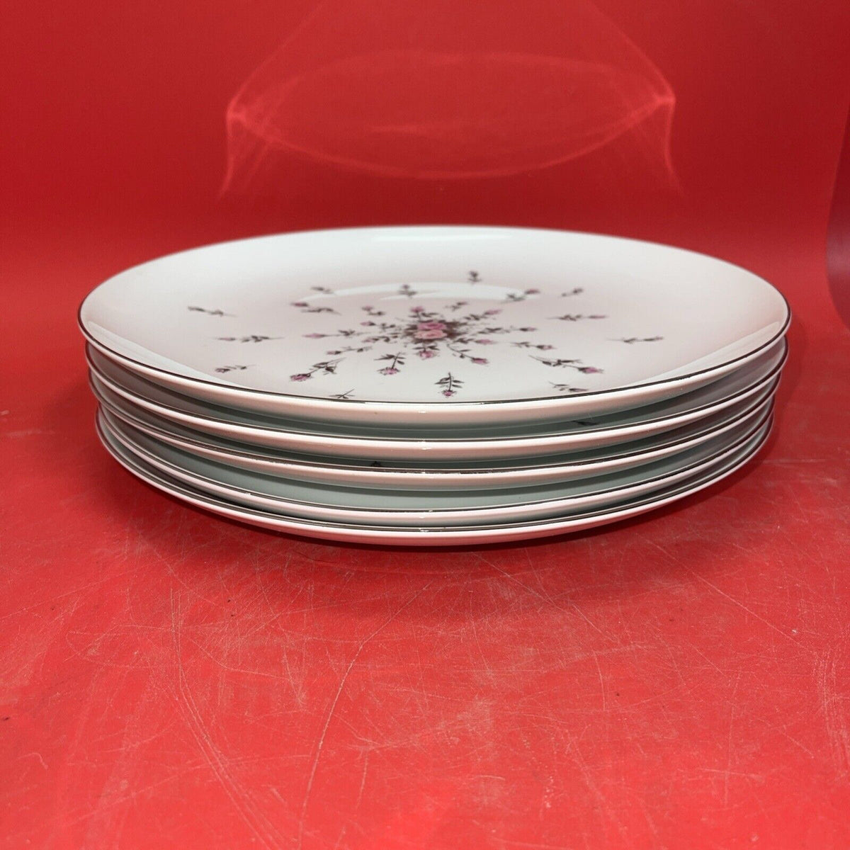 Set of 5 - Harmony House - Rosebud - 10 1/4”Dinner Plates