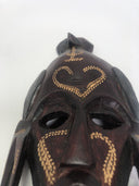 Handcarved Wooden African Tribal Mask