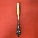 Sterling Silver Handled Toothbrush W/Boars Hair Bristles