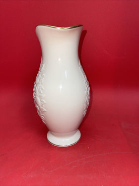 Vintage Fruits of Life- ivory color - Lenox pitcher with gold accent  1990