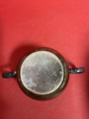 Decorative Sheridan E. P. S. Silverplate lidded sugar bowl ,creamer &tray