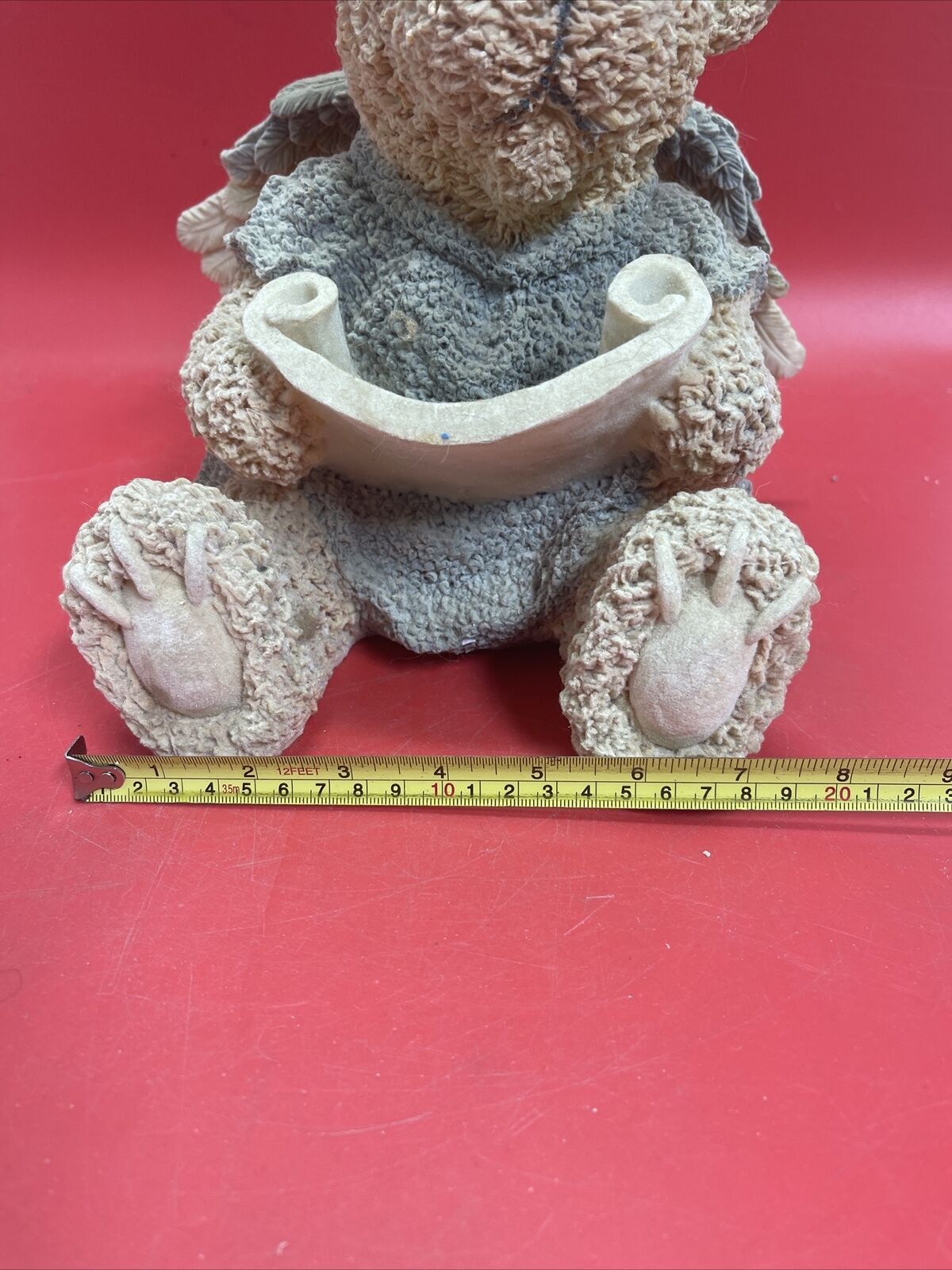 Vintage Angel Bear, with wings and halo