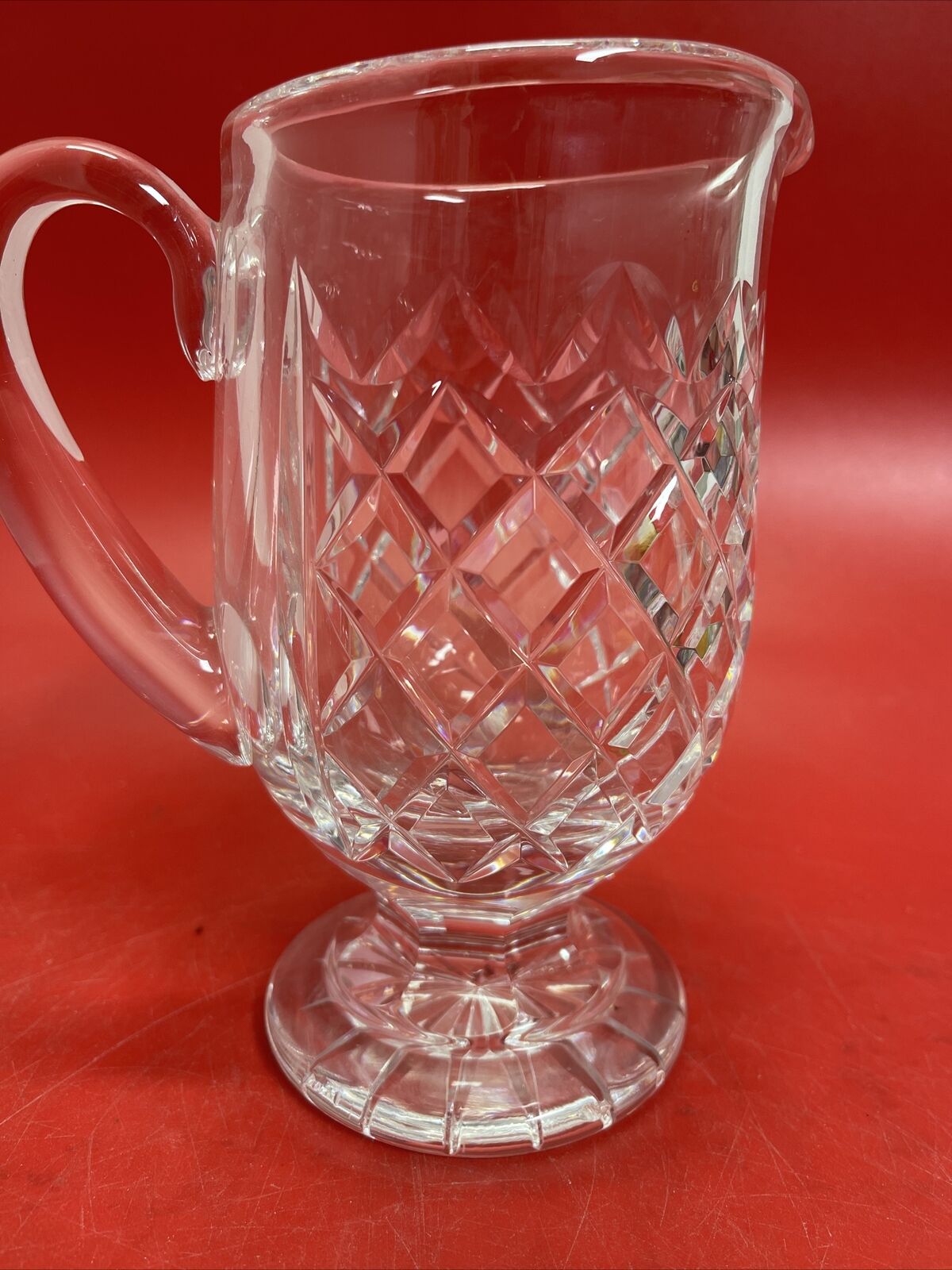 Vintage Waterford "Lismore" Lead Crystal Pitcher