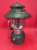 Vintage Coleman #228F Double Mantle Lantern Big Hat