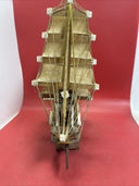 Vintage Wooden  Model Ship