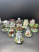 Villages: Lot Of 13 Beautiful Mini Houses
