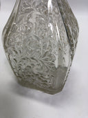 Vintage Glass Liquor Decanter with Stopper