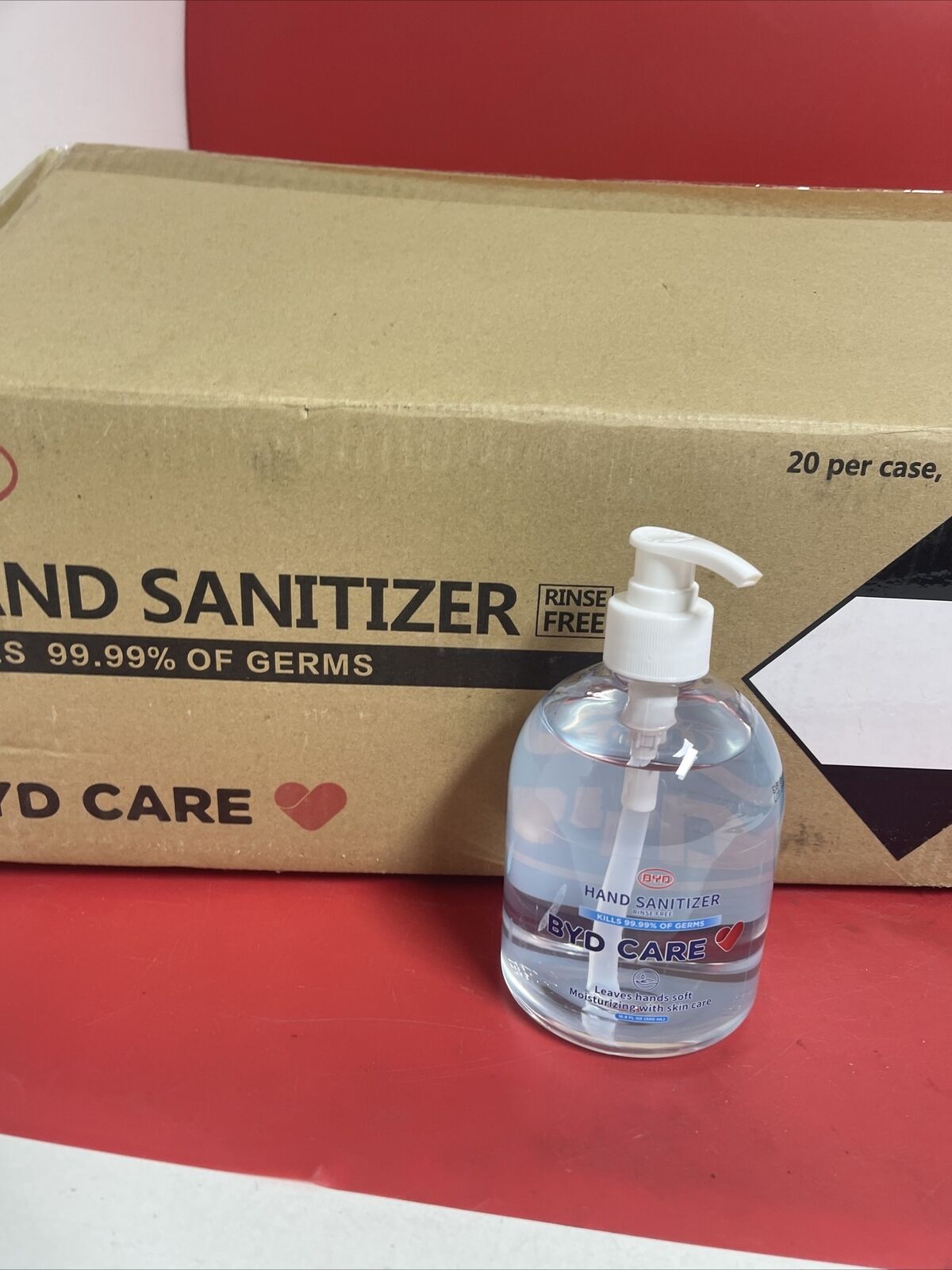 Bud  Care Hand Sanitizer 16.9oz (500ml) Lot 20