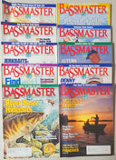 Bass Master magazine Lot of 10 Jan-Dec (1998) 