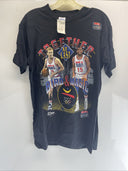 Vintage 1992 USA Dream Team Larry Bird Magic Johnson Together At Last Shirt WoW!