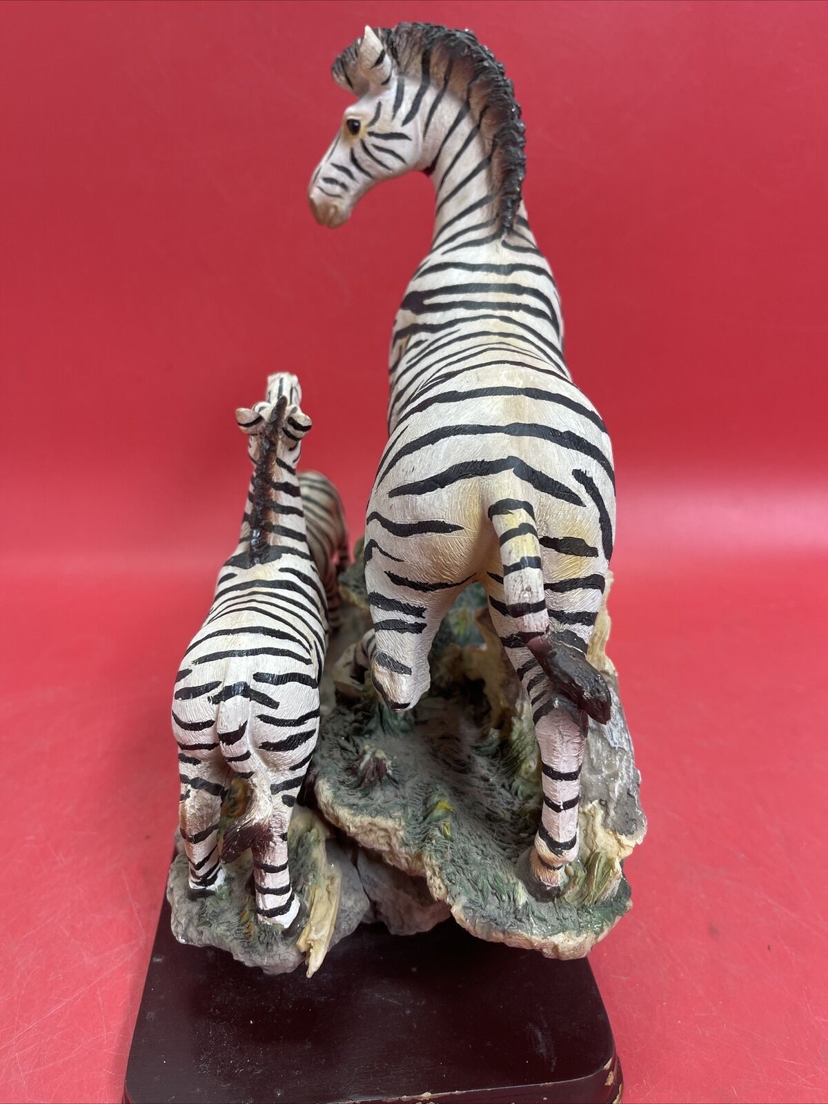 Endangered Species Collection Zebras Figurine