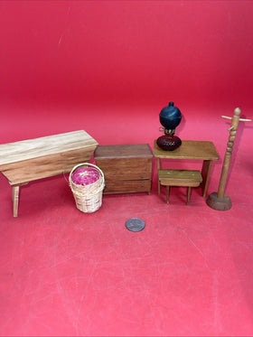 Vintage Dollhouse Furniture Lot  #8