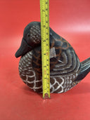 James Hadden Malard Duck Wood Hand Carved And Painted Figurine