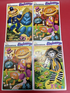 McDonalds Ronald McDonald French Fry Thatch decals stickers  Lot 4