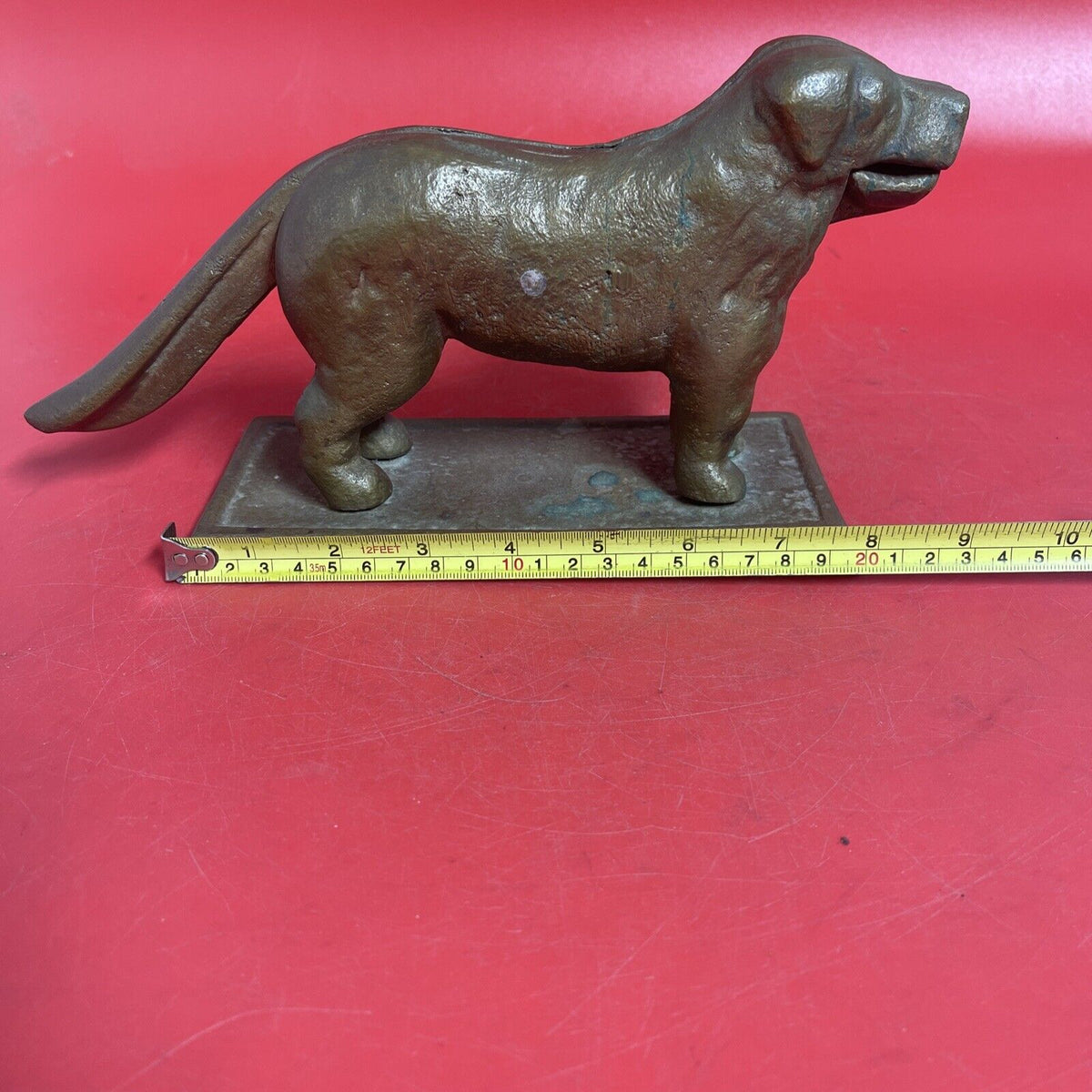 Vintage Antique Cast Iron Metal Dog Nutcracker