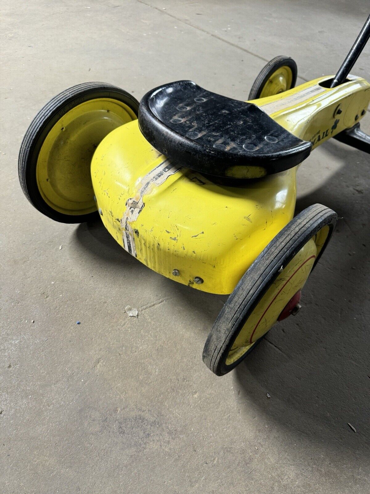 Rare Antique Parsons Pedal Car, Irish Mail Cart