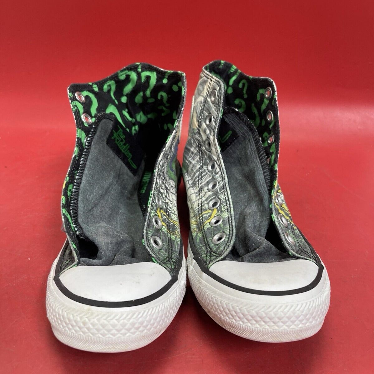 THE RIDDLER X CONVERSE DC COMICS SUPER HEROES Men’s Size 8 Women’s Size 10