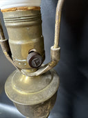 VINTAGE BRASS TABLE LAMP 23” Tall