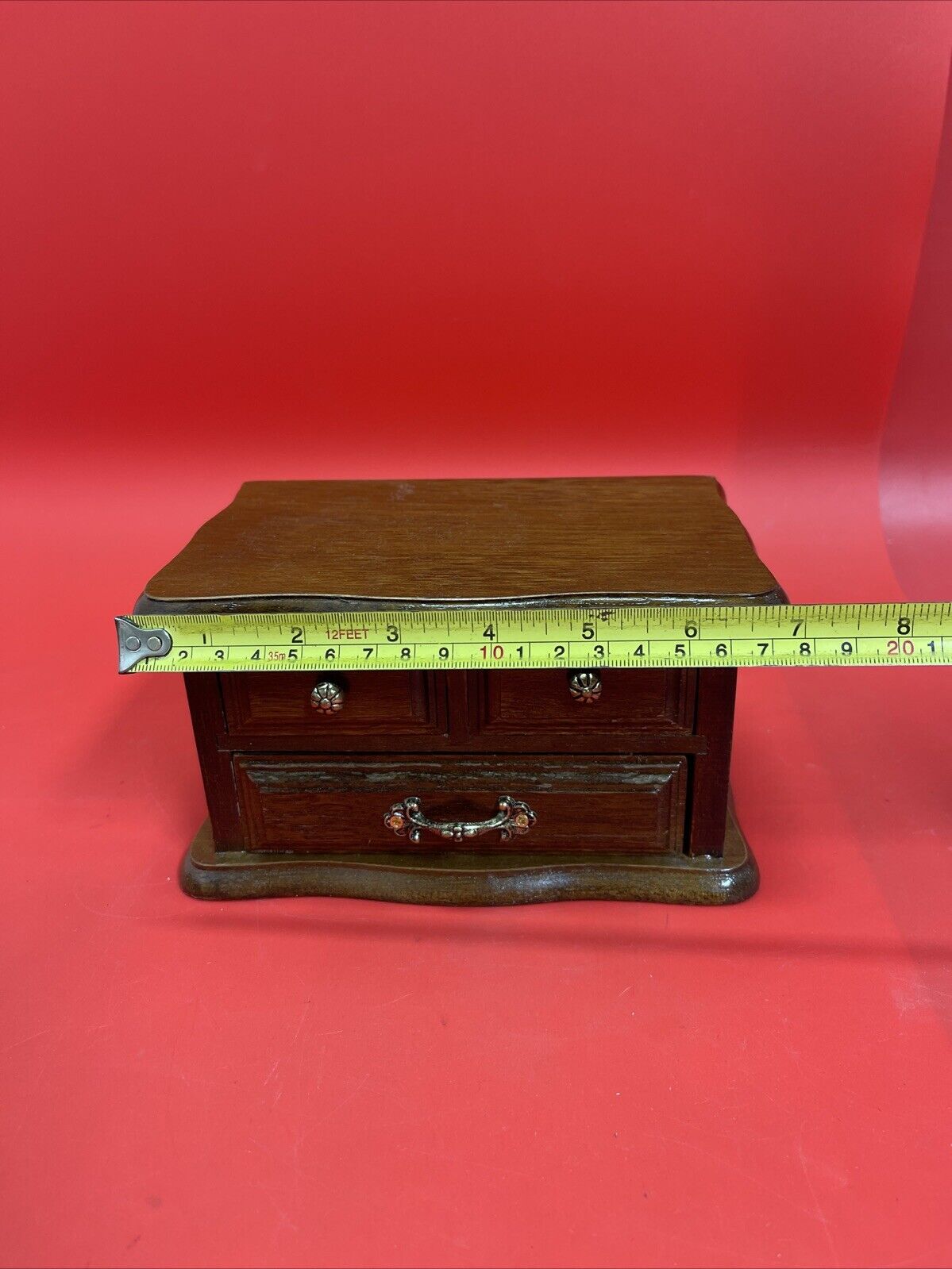 Vintage Jay Wooden Jewellery Box Lot 2