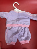 Vintage Hasbro Real Baby Dress-Up Time Jumpin' Jills Purple Sweats Socks Shoes 2