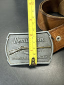 Remington 22 Rifle Belt Buckle Two toned/ 1976 Limited Edition