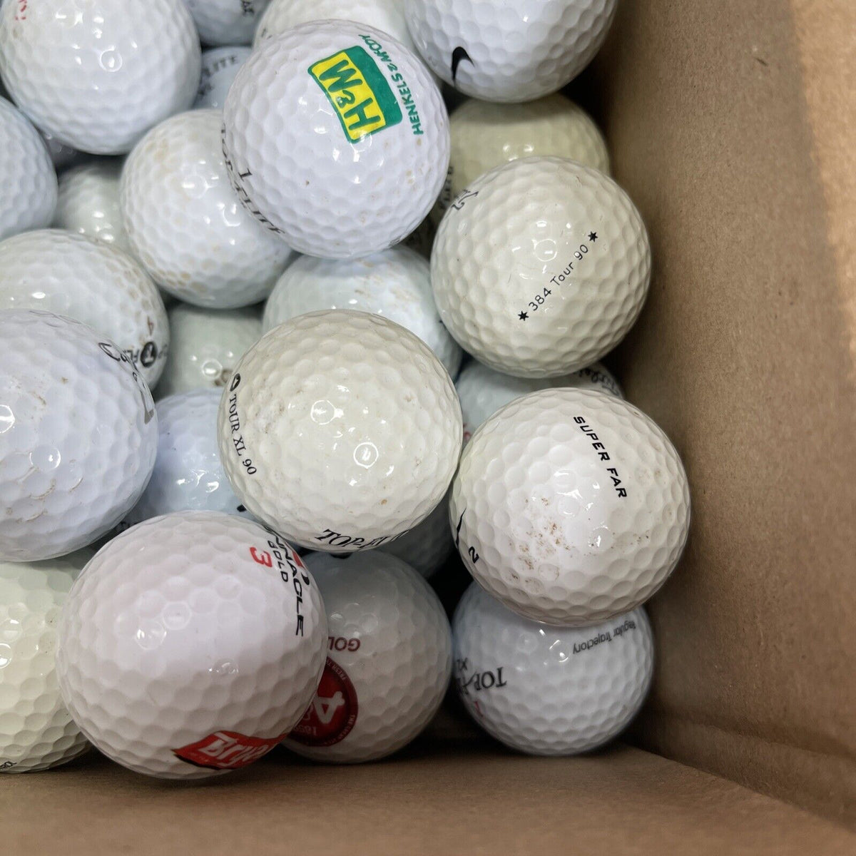 Mixed Lot Of 100 Assorted Golf Balls #4