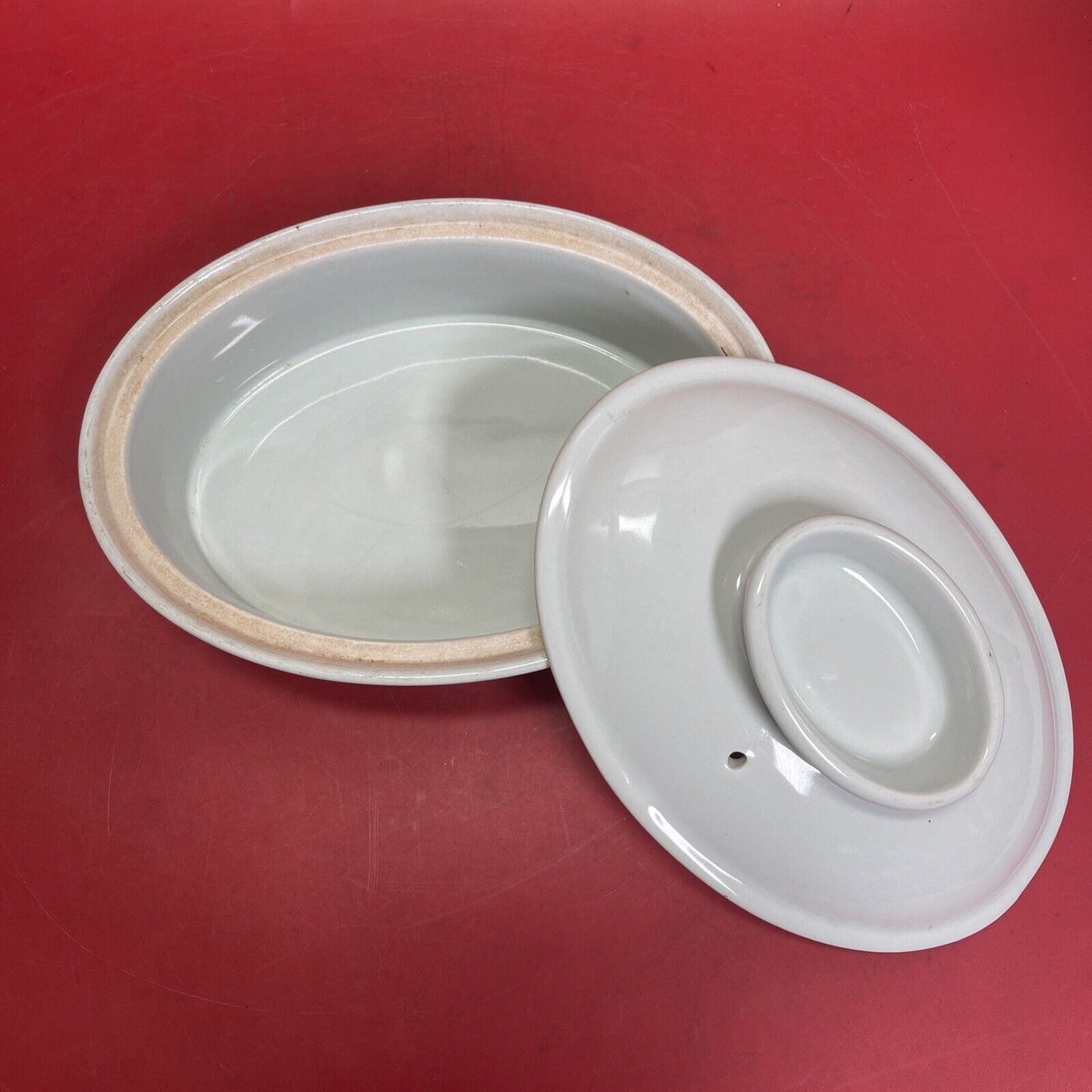 Ernest Sohn Creations Covered Casserole Baking Dish Lovely Mint Green HALL