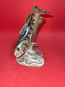ART DECO  Porcelain PERCH FISH FIGURINE