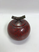 Studio Art Pottery Asian Inspired Sugar bowl