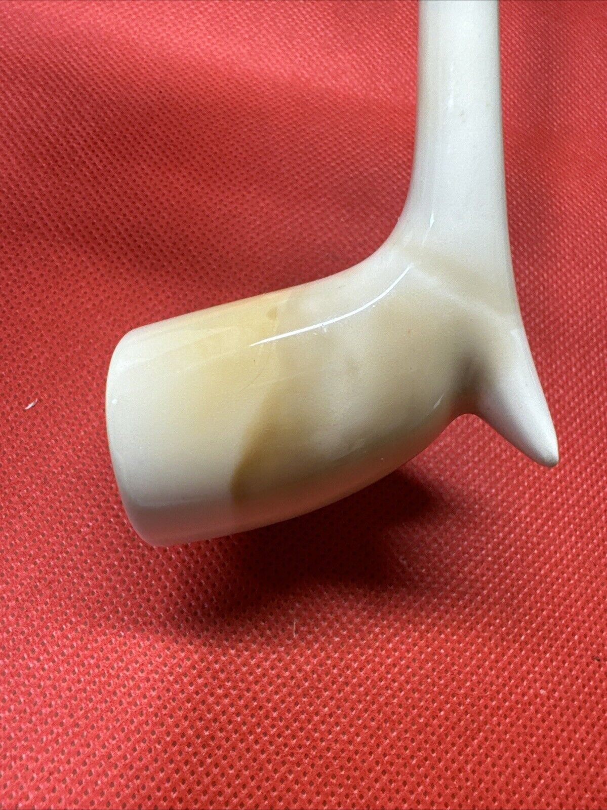 Vintage Porcelain Pipe Goede Waagen Holland