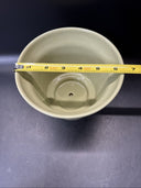 Ceramic Green Planter With Underbowl 5”x 6.1/3”