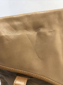 Bettina Light Brown Leather Satchel Handbag