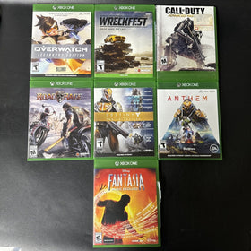 Lot Of 7 Xbox Games In Original Box/ Used #1