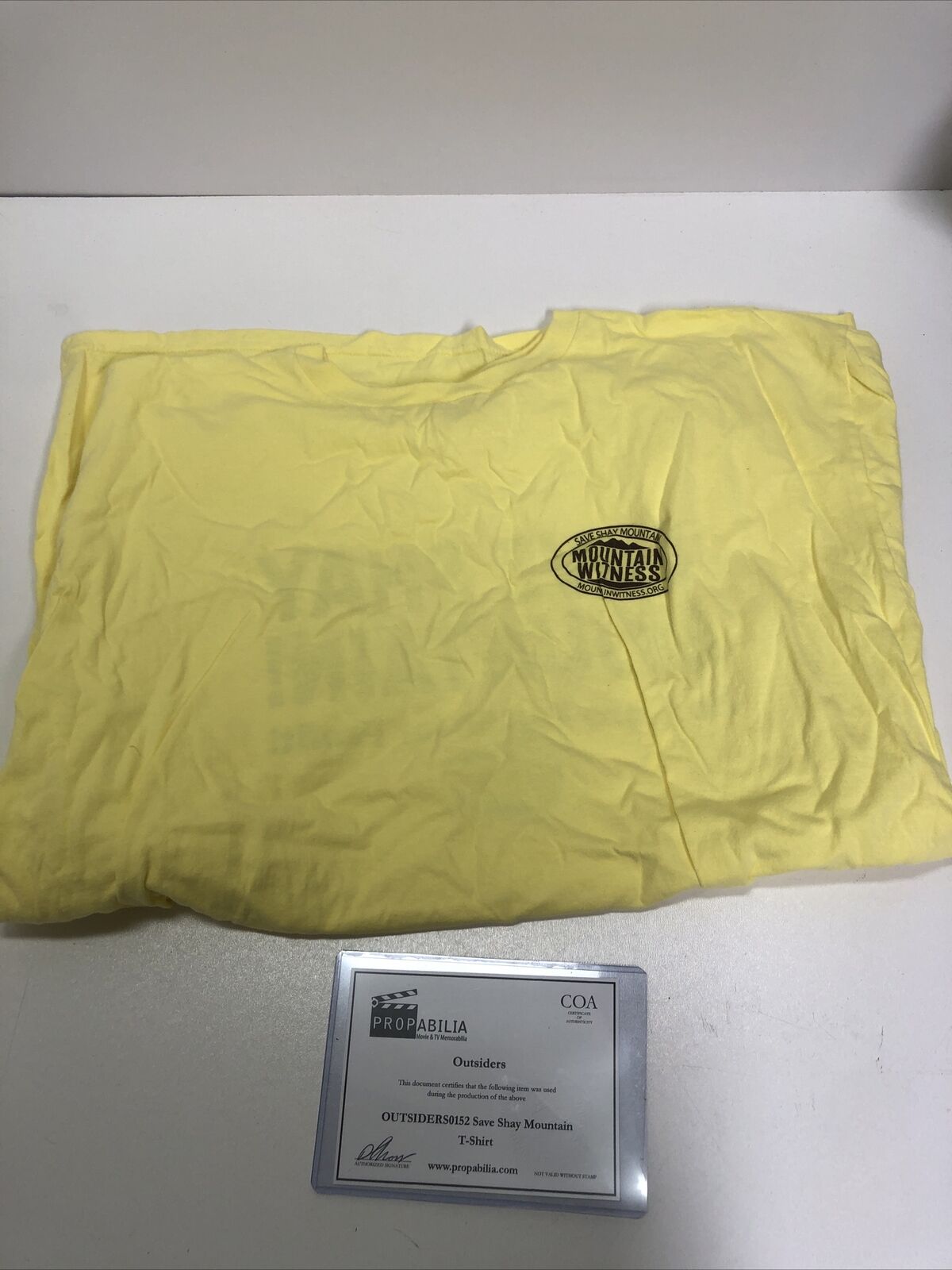 Outsiders 0152 Save Shay Mountain T-Shirt XL Original TV Costume