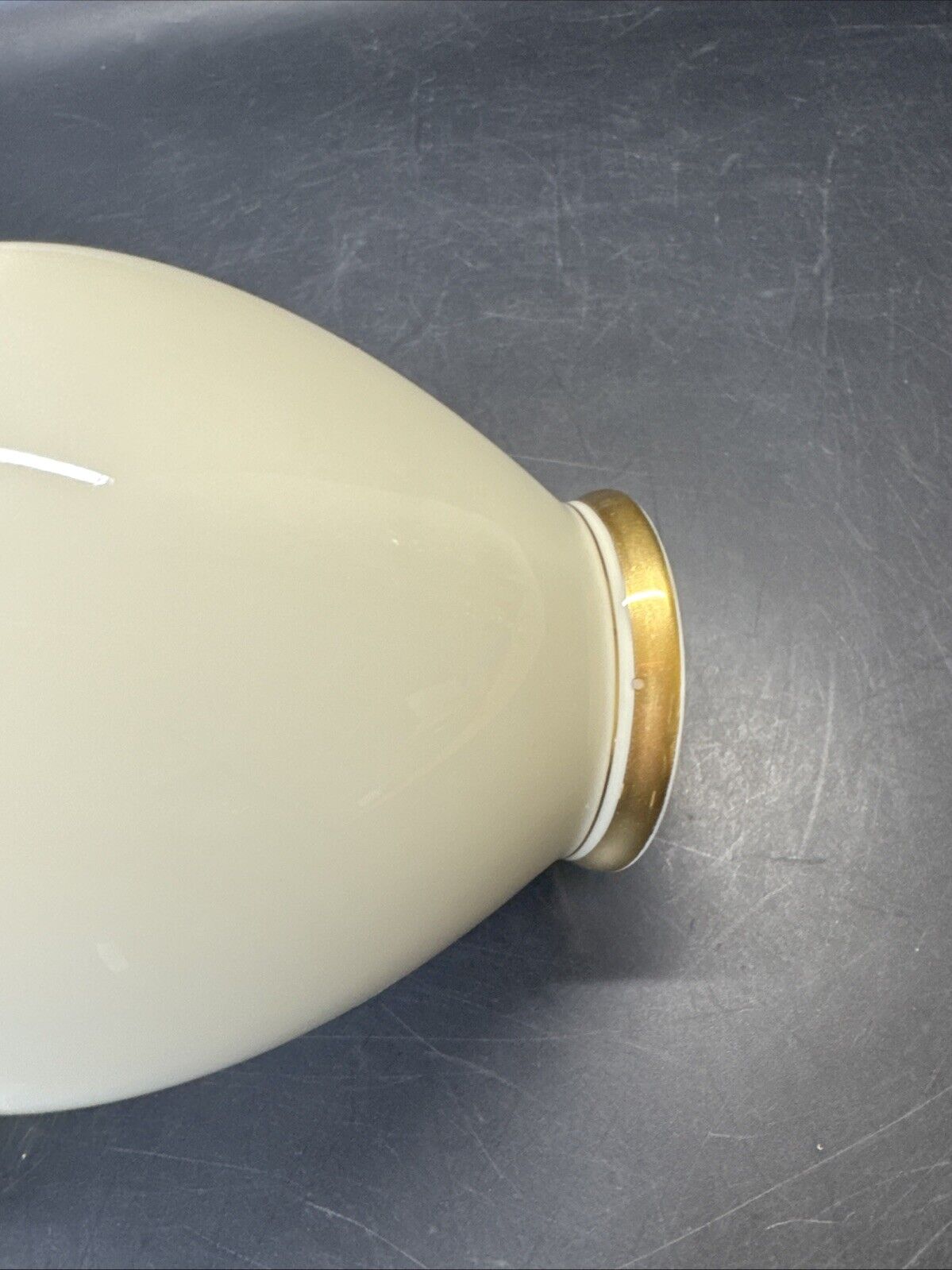 Vintage Fitz &Floyd Classic Gold and White Vase “Palais” 4.5”