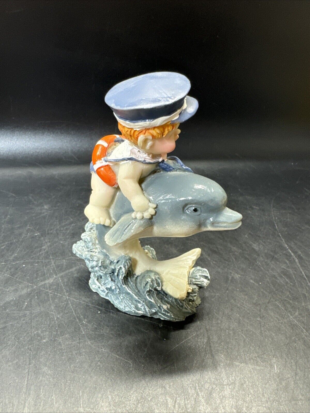 Vintage Collectible Dolphins Figurines/ Lot Of 4