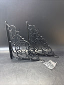 2 Cast Iron Brackets Wall Shelf corbels braces, No Box