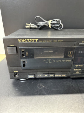 Scott Dual Auto Reverse Model DD900B