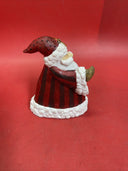 Vintage Santa Ornaments Resin Set Of 11